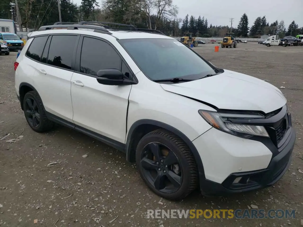 4 fotografías del automóvil dañado 5FNYF7H93LB005261 HONDA PASSPORT 2020