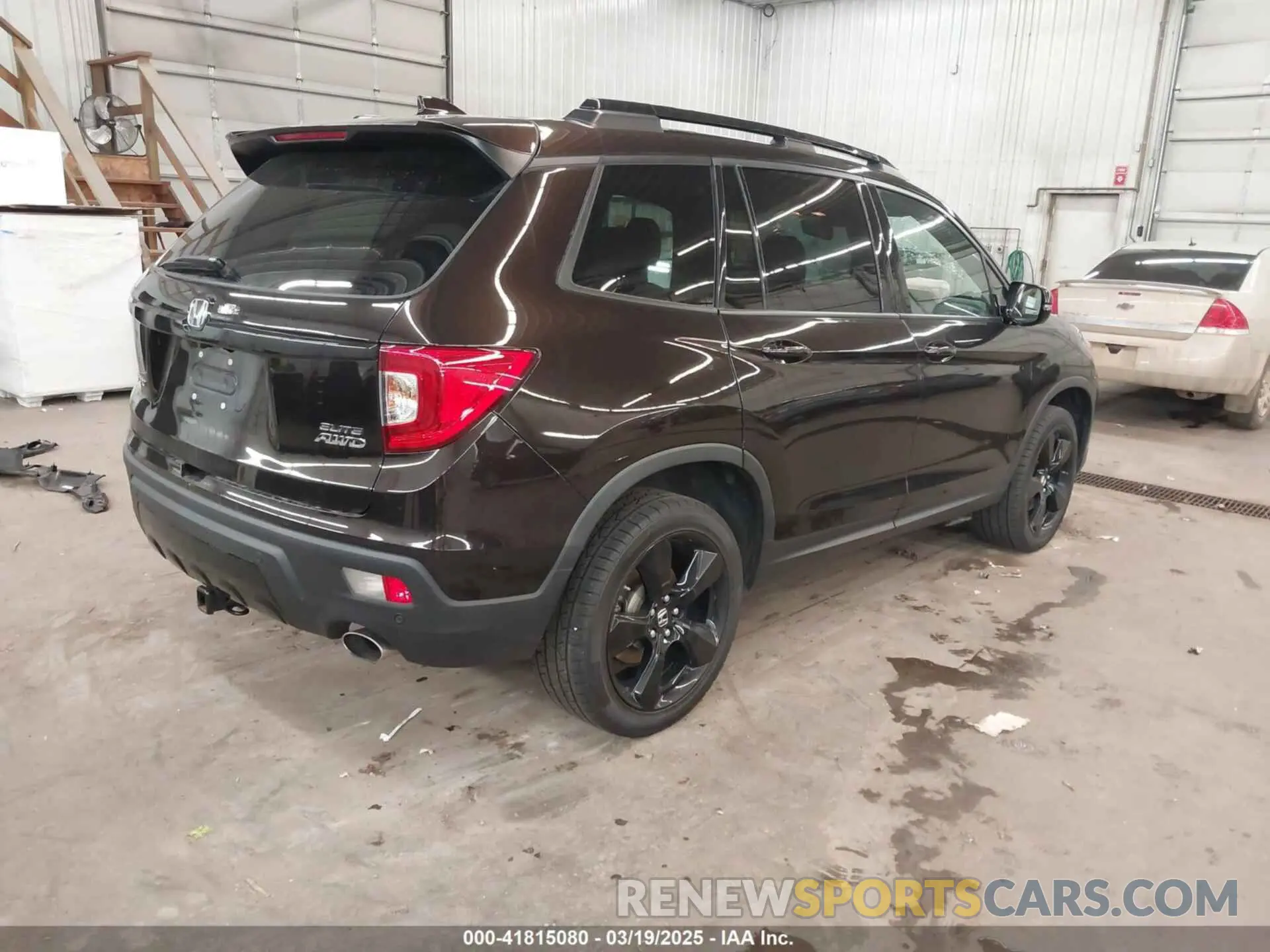 4 fotografías del automóvil dañado 5FNYF8H02LB010085 HONDA PASSPORT 2020