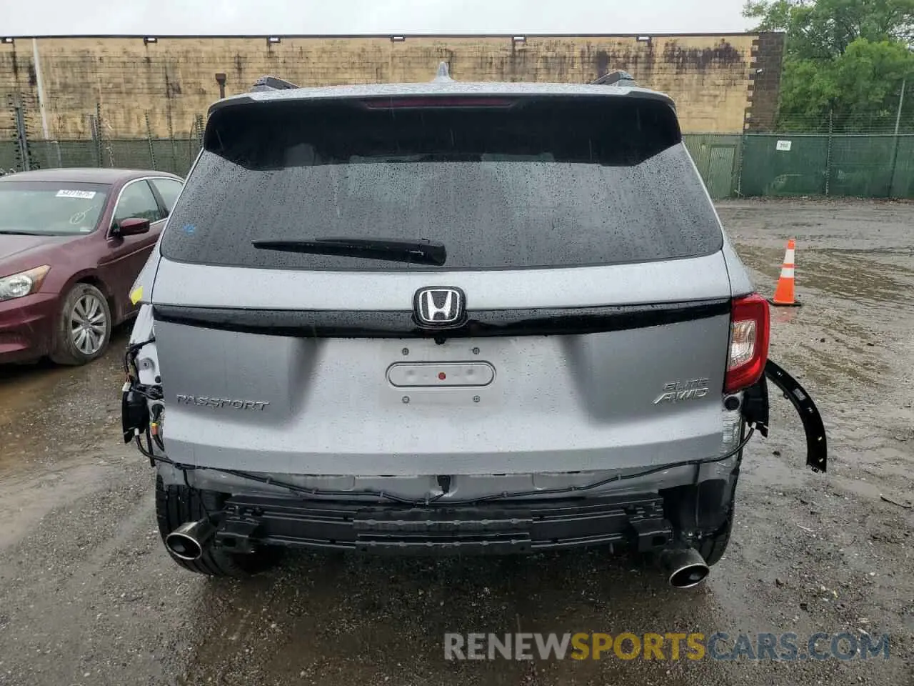 6 fotografías del automóvil dañado 5FNYF8H03LB001444 HONDA PASSPORT 2020