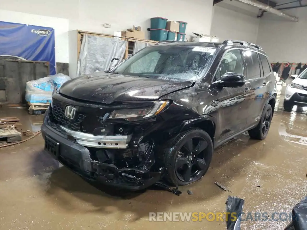 1 fotografías del automóvil dañado 5FNYF8H04LB004868 HONDA PASSPORT 2020