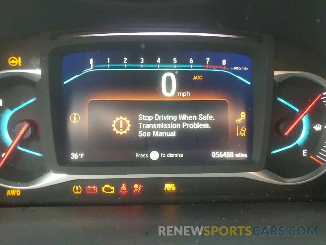 9 fotografías del automóvil dañado 5FNYF8H04LB004868 HONDA PASSPORT 2020