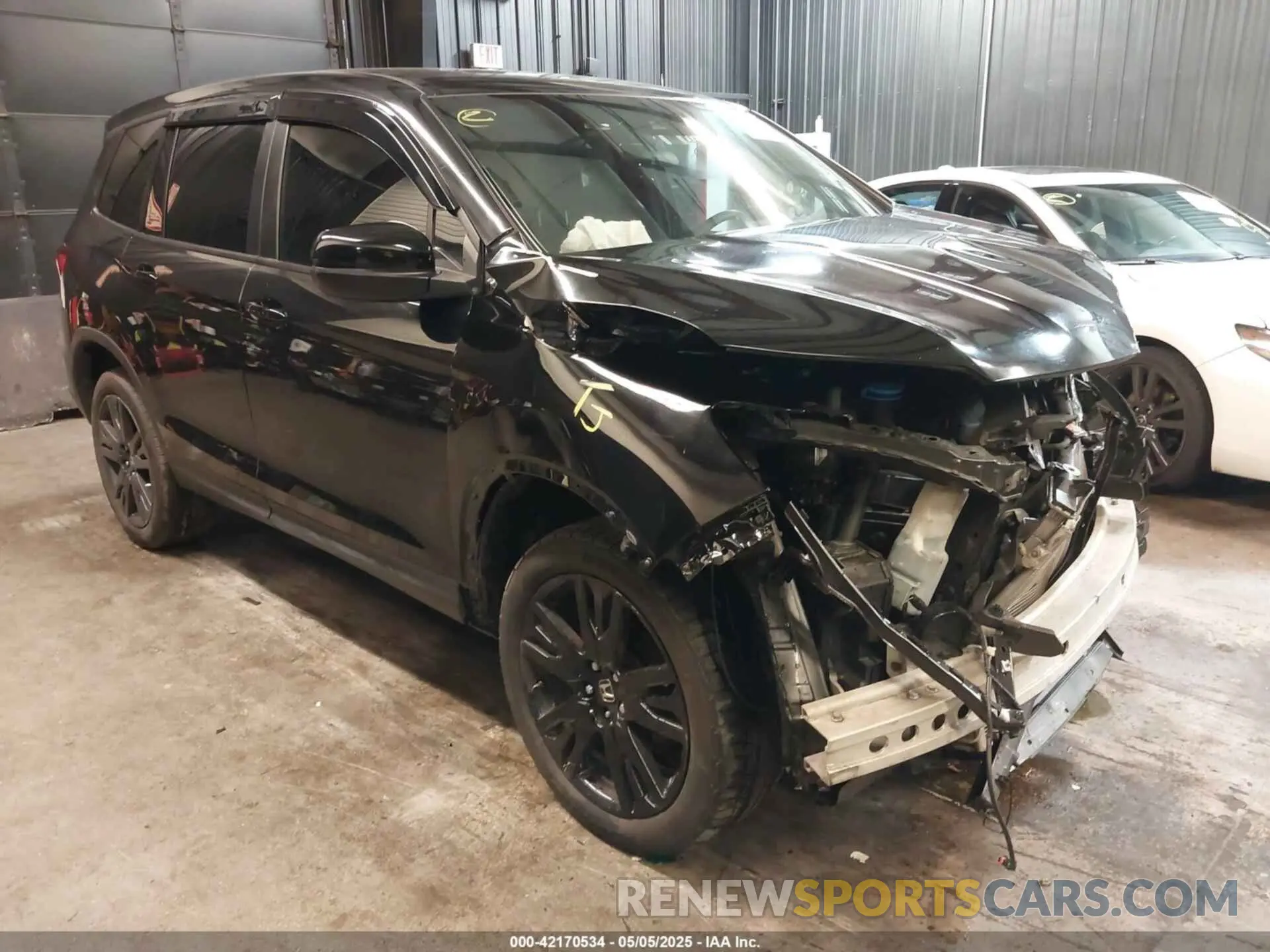1 fotografías del automóvil dañado 5FNYF8H22LB015661 HONDA PASSPORT 2020