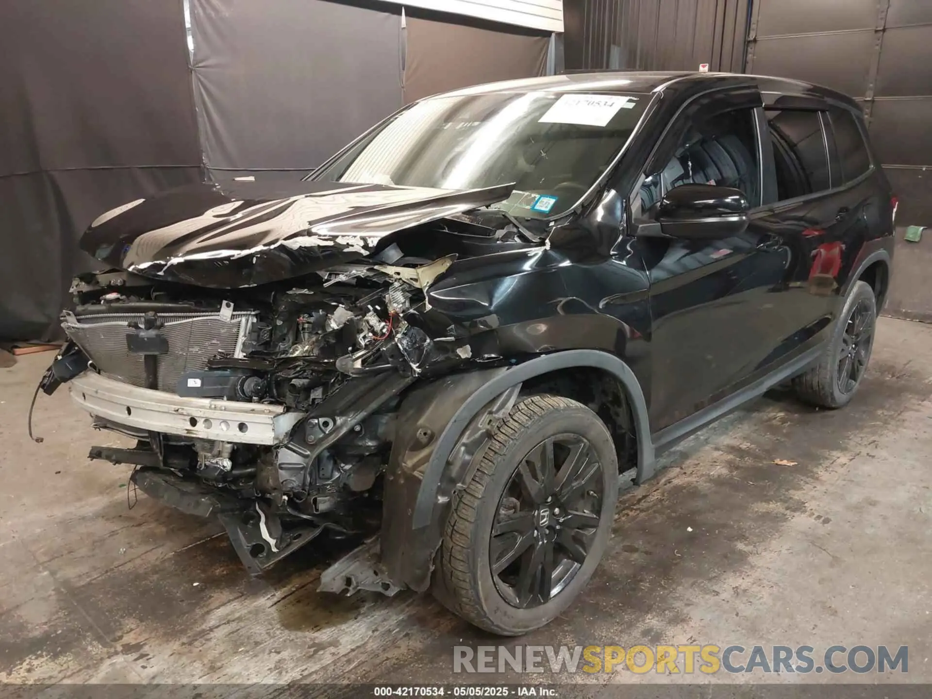 2 fotografías del automóvil dañado 5FNYF8H22LB015661 HONDA PASSPORT 2020