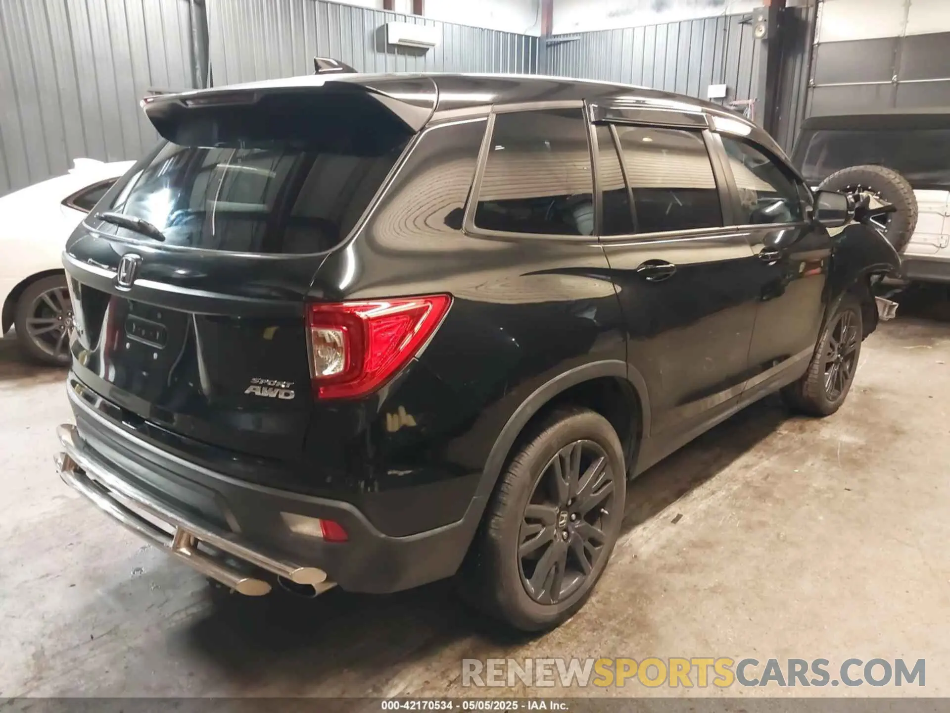 4 fotografías del automóvil dañado 5FNYF8H22LB015661 HONDA PASSPORT 2020