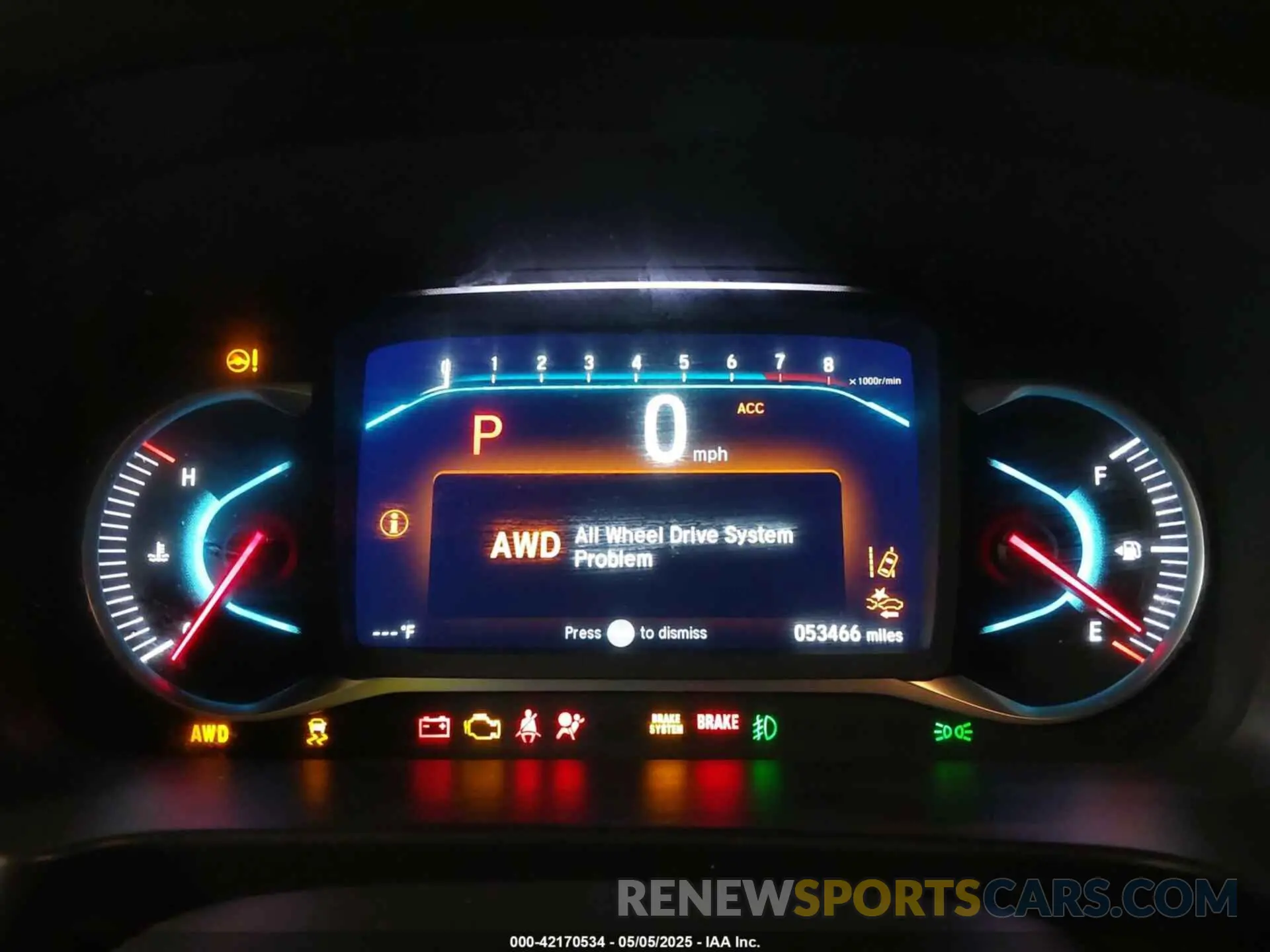 7 fotografías del automóvil dañado 5FNYF8H22LB015661 HONDA PASSPORT 2020