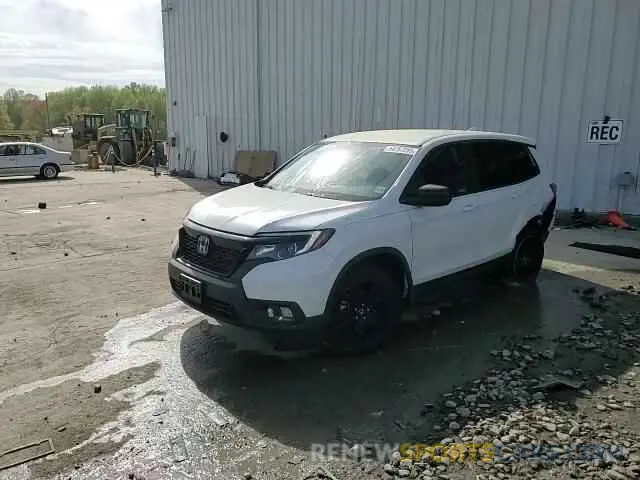 14 fotografías del automóvil dañado 5FNYF8H24LB016150 HONDA PASSPORT 2020