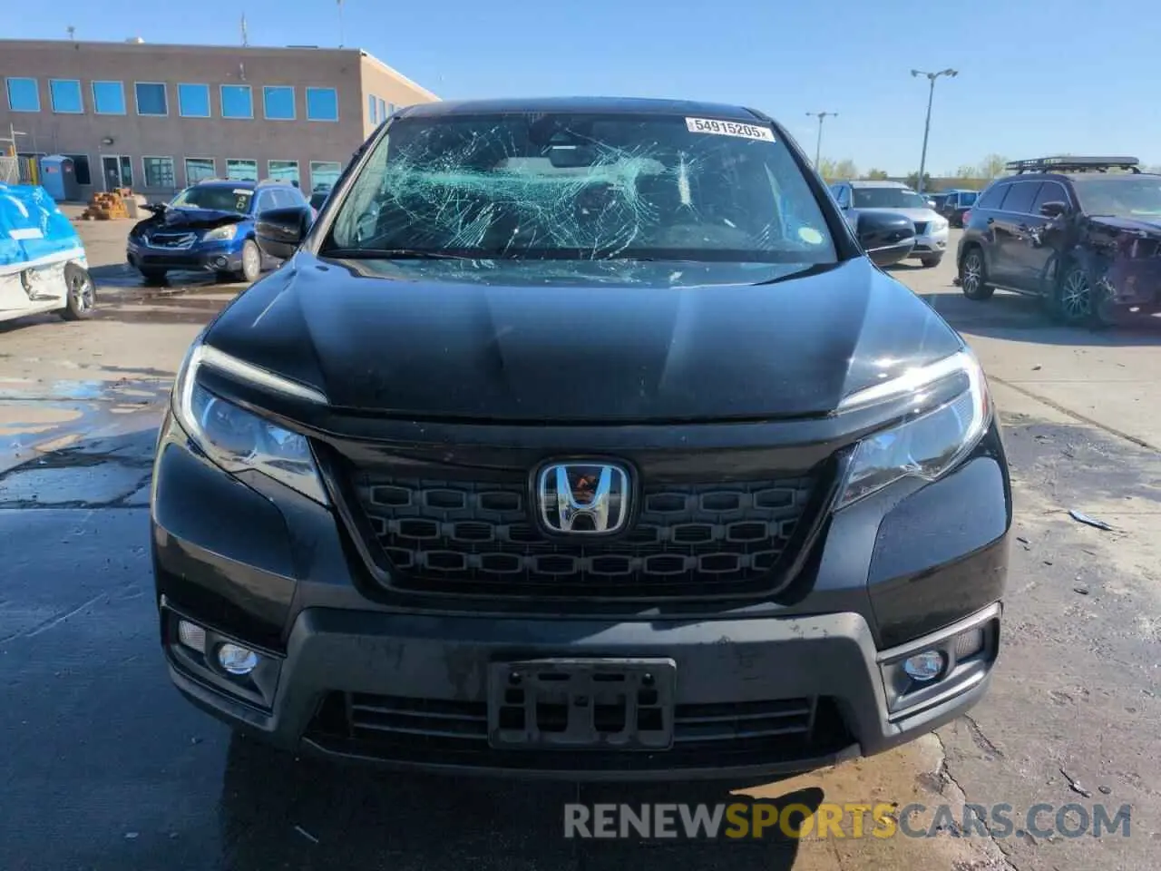 5 fotografías del automóvil dañado 5FNYF8H54LB012271 HONDA PASSPORT 2020