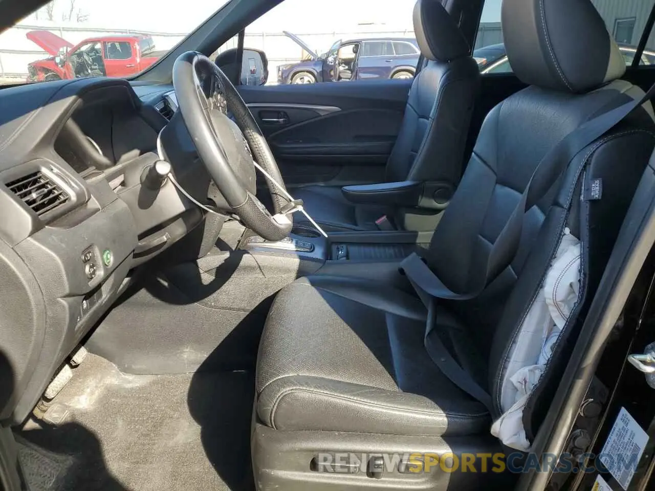 7 fotografías del automóvil dañado 5FNYF8H57LB012250 HONDA PASSPORT 2020