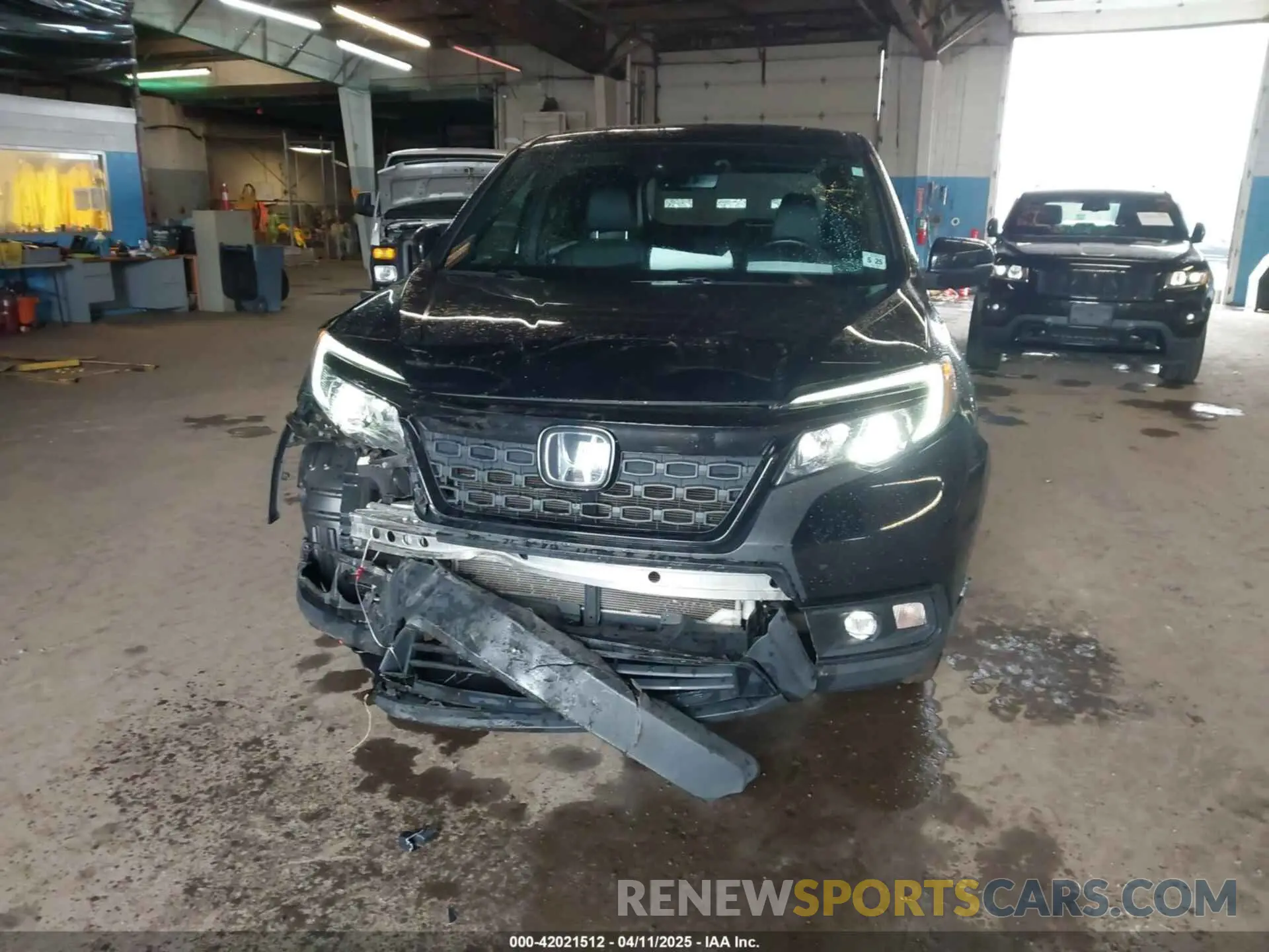 12 fotografías del automóvil dañado 5FNYF8H5XLB005518 HONDA PASSPORT 2020