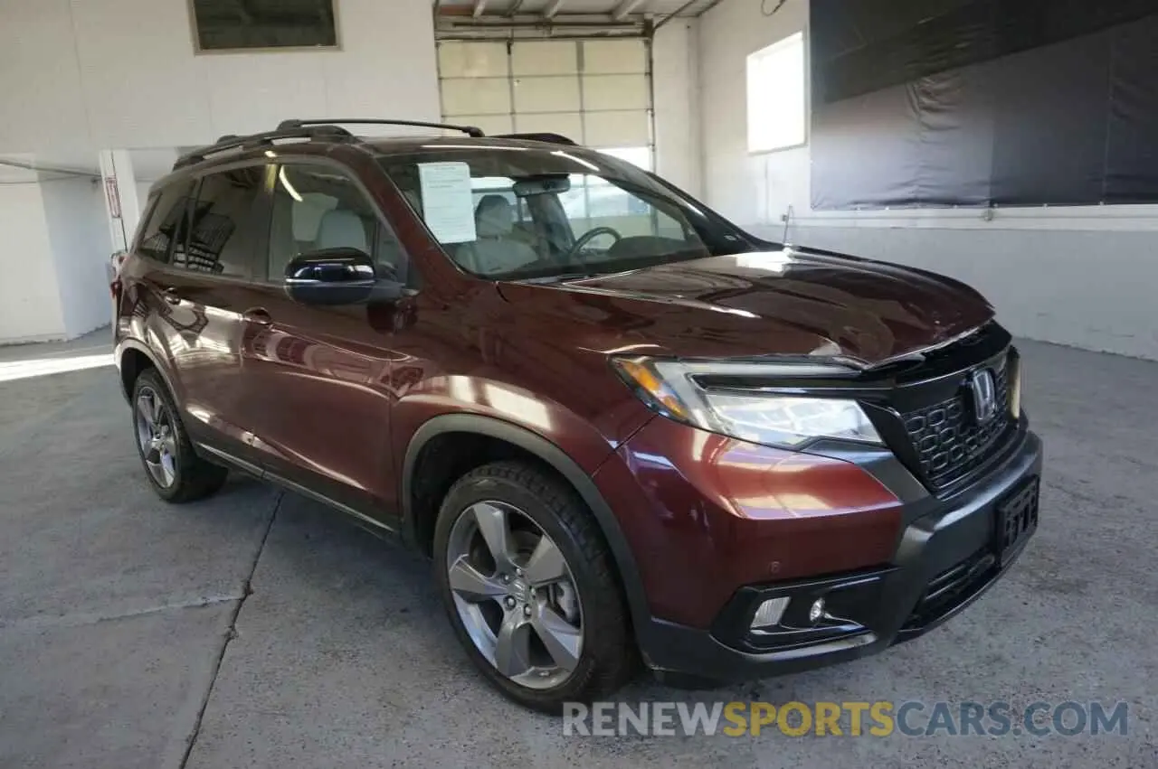 1 fotografías del automóvil dañado 5FNYF8H9XLB002041 HONDA PASSPORT 2020