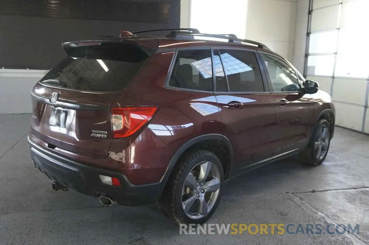 3 fotografías del automóvil dañado 5FNYF8H9XLB002041 HONDA PASSPORT 2020