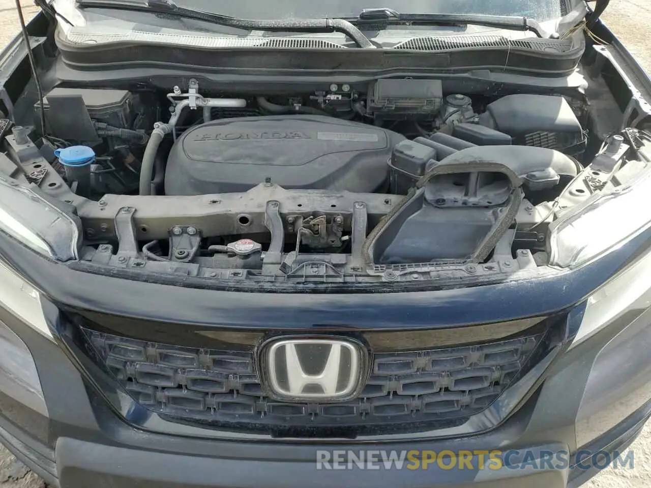 12 fotografías del automóvil dañado 5FNYF8H9XLB007336 HONDA PASSPORT 2020