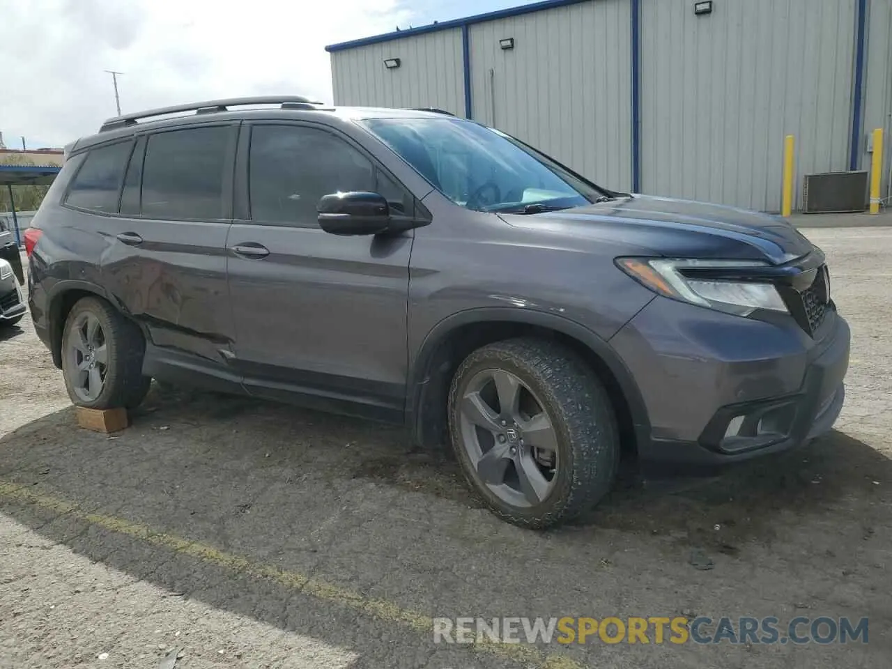 4 fotografías del automóvil dañado 5FNYF8H9XLB007336 HONDA PASSPORT 2020