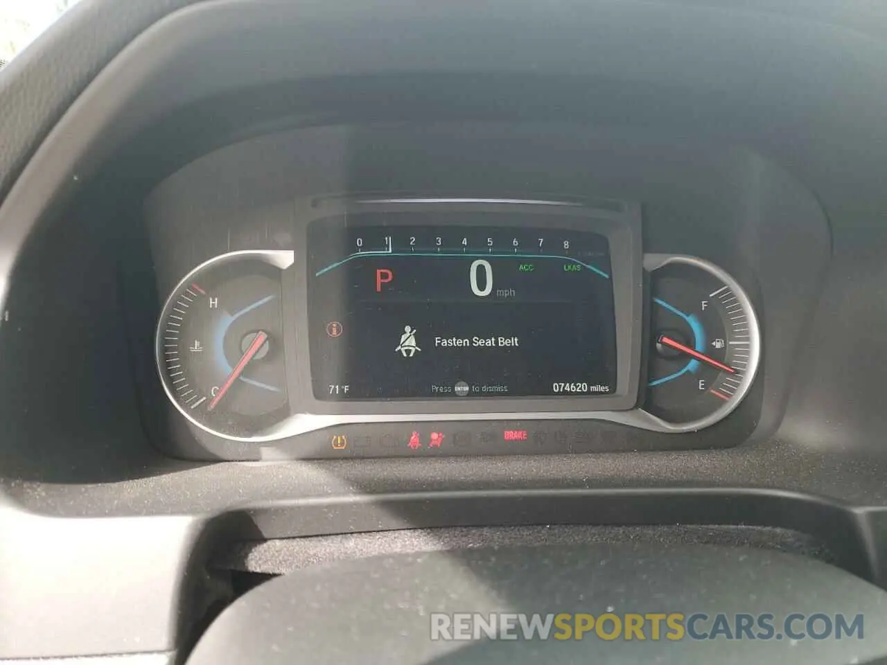 9 fotografías del automóvil dañado 5FNYF8H9XLB007336 HONDA PASSPORT 2020