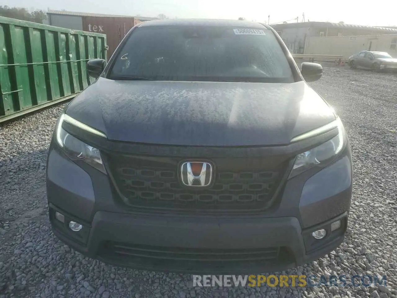 5 fotografías del automóvil dañado 5FNYF7H24MB014703 HONDA PASSPORT 2021
