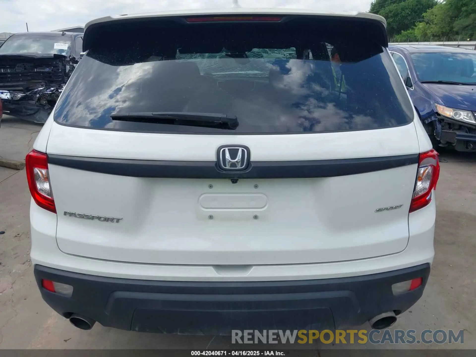 17 fotografías del automóvil dañado 5FNYF7H27MB015442 HONDA PASSPORT 2021