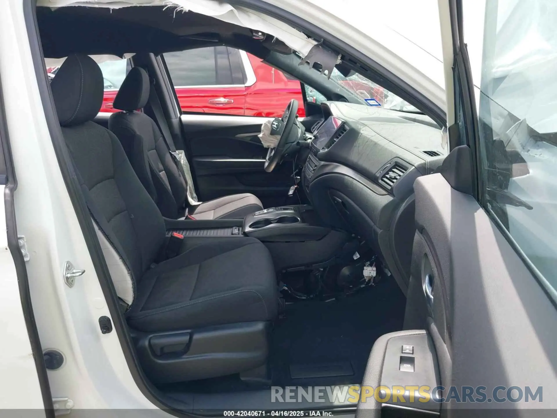5 fotografías del automóvil dañado 5FNYF7H27MB015442 HONDA PASSPORT 2021