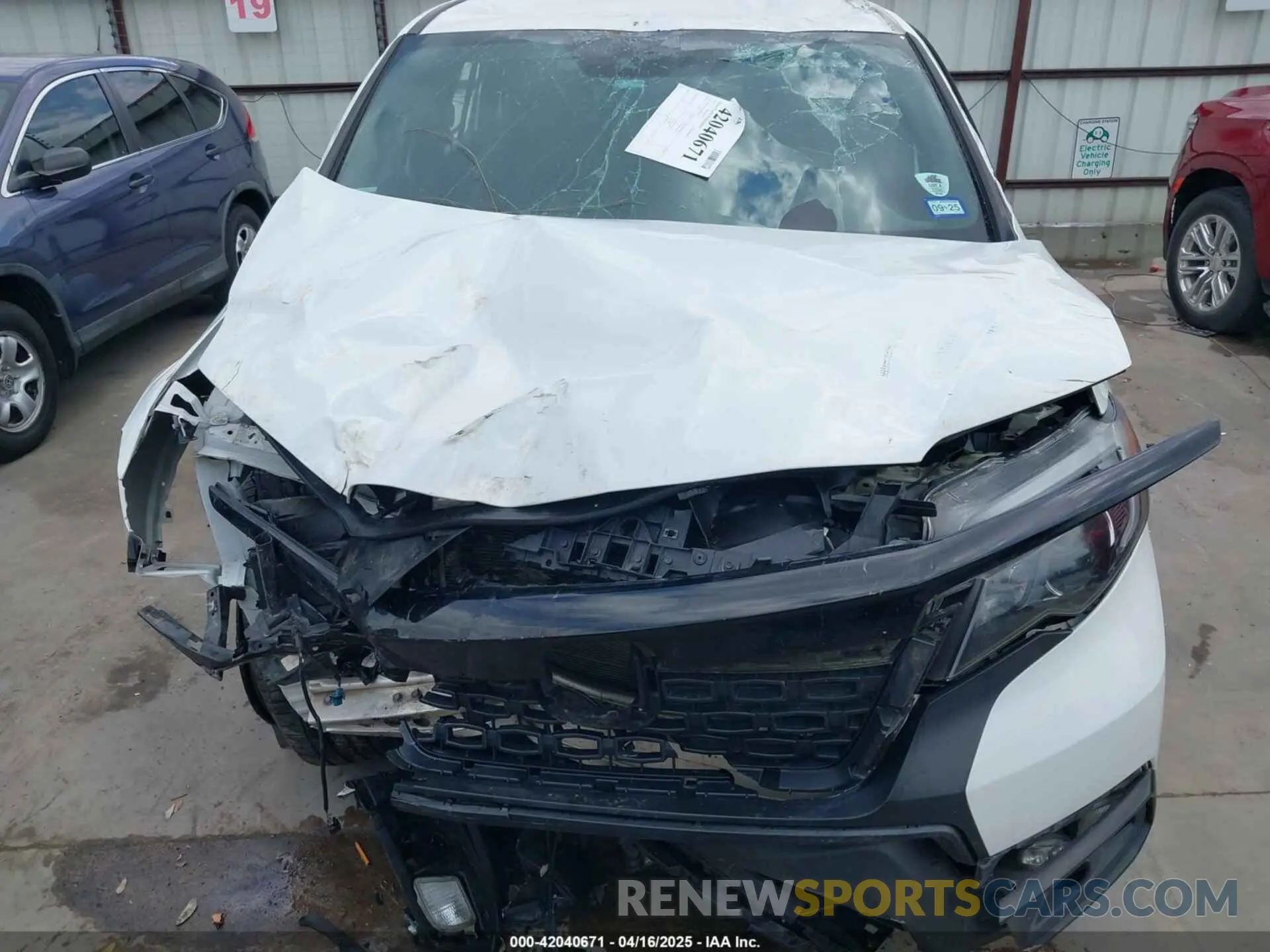 6 fotografías del automóvil dañado 5FNYF7H27MB015442 HONDA PASSPORT 2021