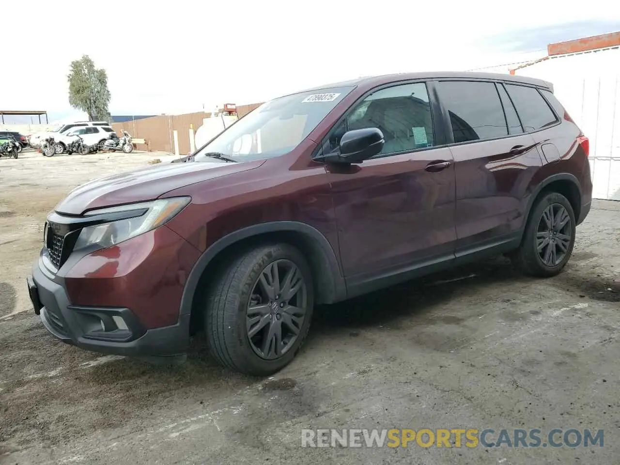 1 fotografías del automóvil dañado 5FNYF7H52MB005850 HONDA PASSPORT 2021