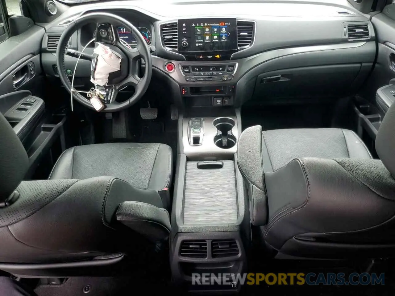 8 fotografías del automóvil dañado 5FNYF7H53MB010524 HONDA PASSPORT 2021