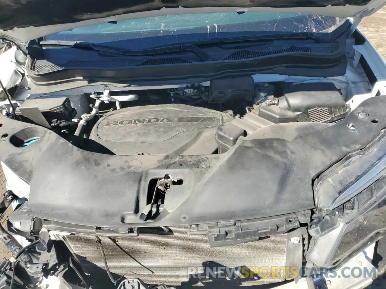 11 fotografías del automóvil dañado 5FNYF7H53MB010829 HONDA PASSPORT 2021