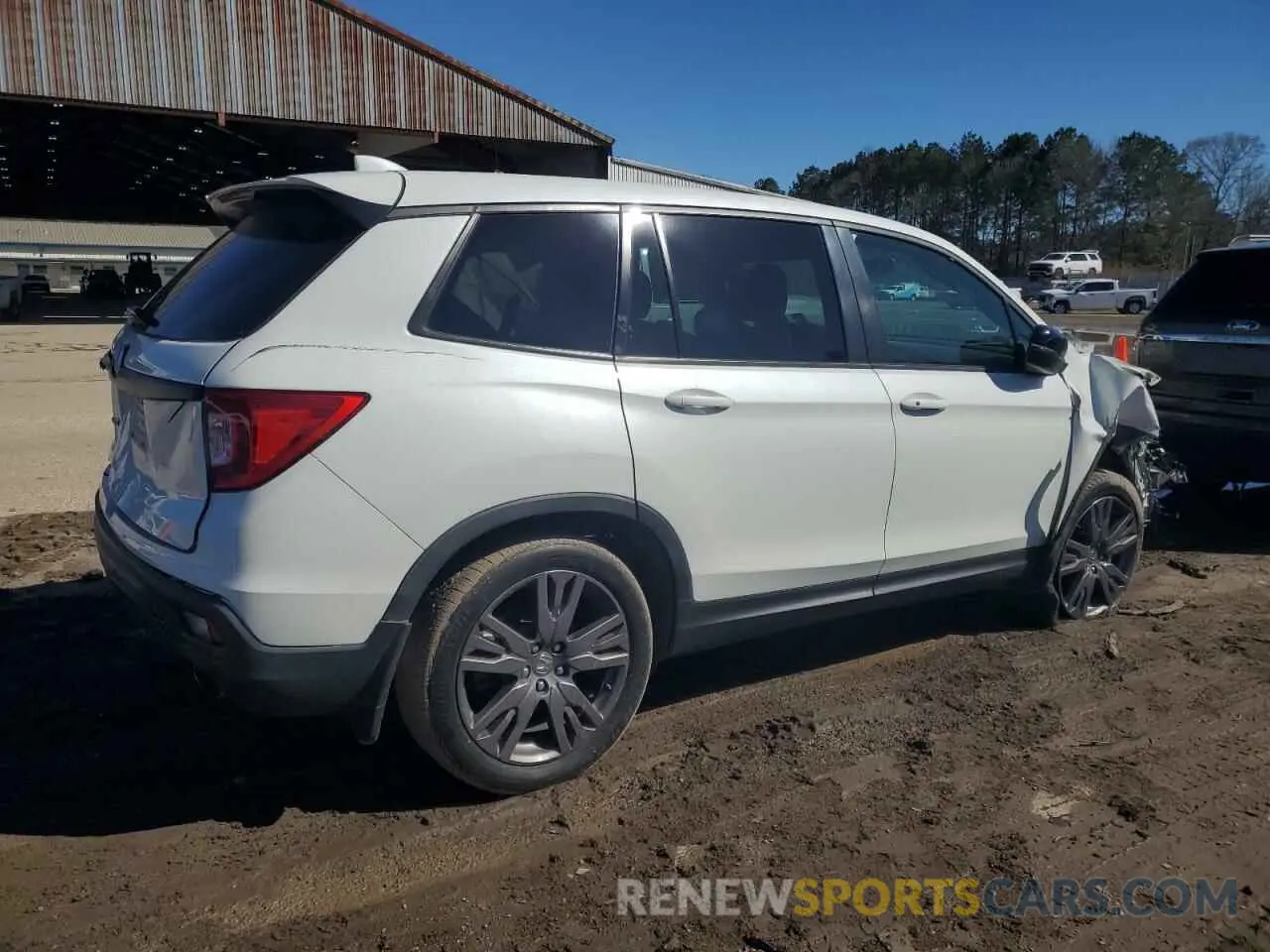 3 fotografías del automóvil dañado 5FNYF7H53MB010829 HONDA PASSPORT 2021