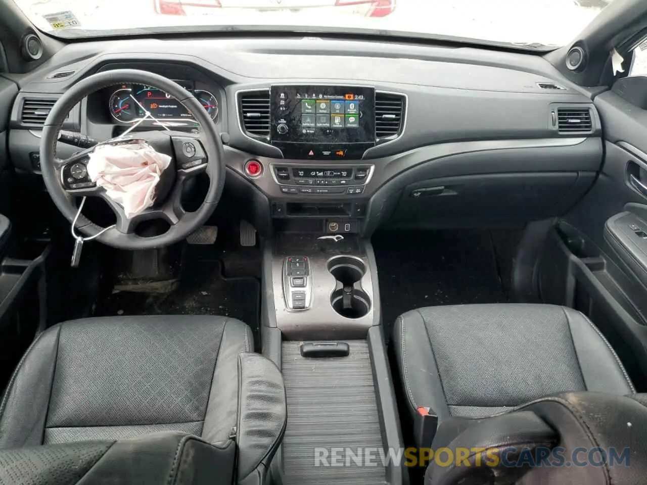 8 fotografías del automóvil dañado 5FNYF7H53MB010829 HONDA PASSPORT 2021