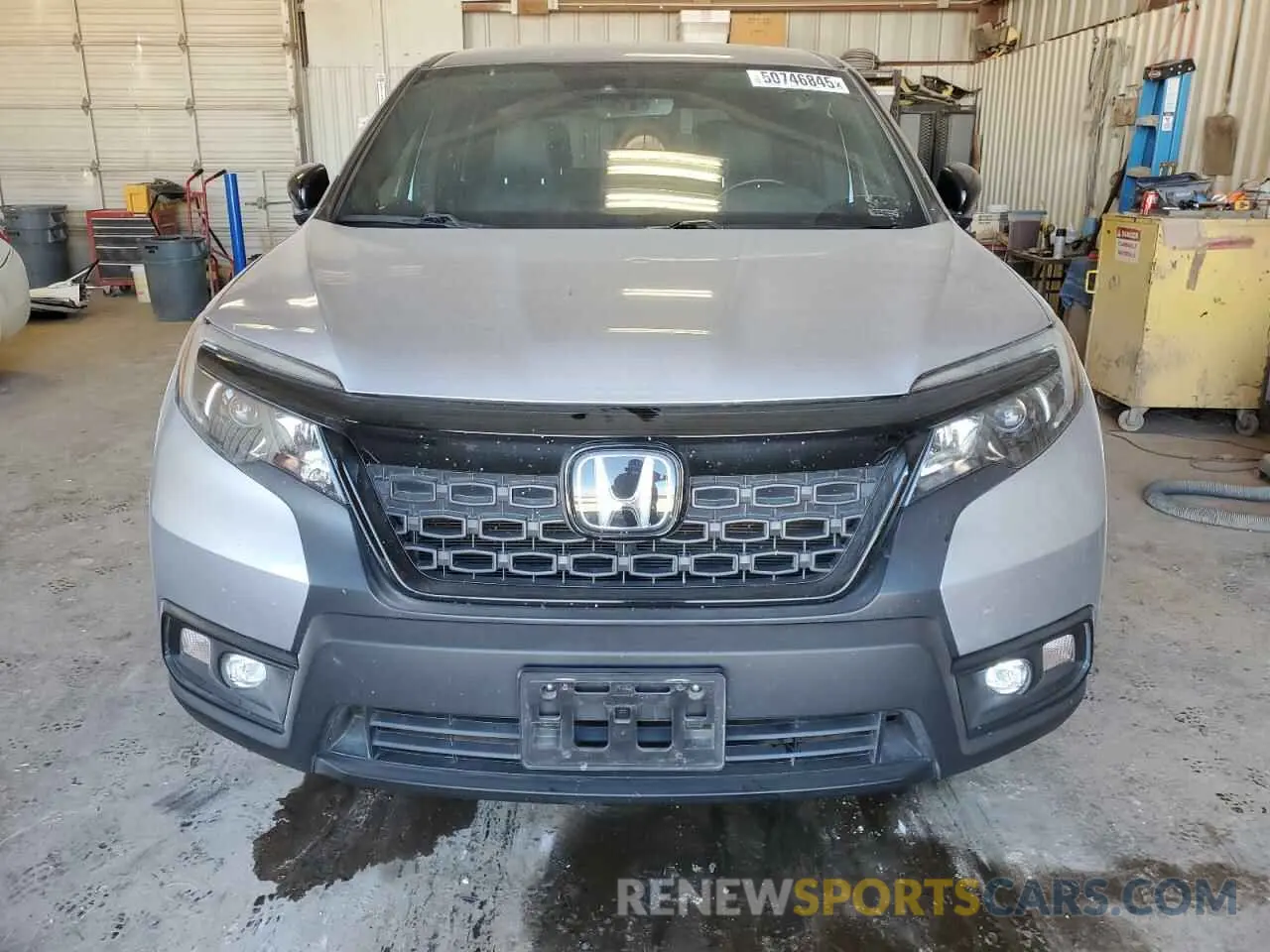 5 fotografías del automóvil dañado 5FNYF7H54MB008281 HONDA PASSPORT 2021