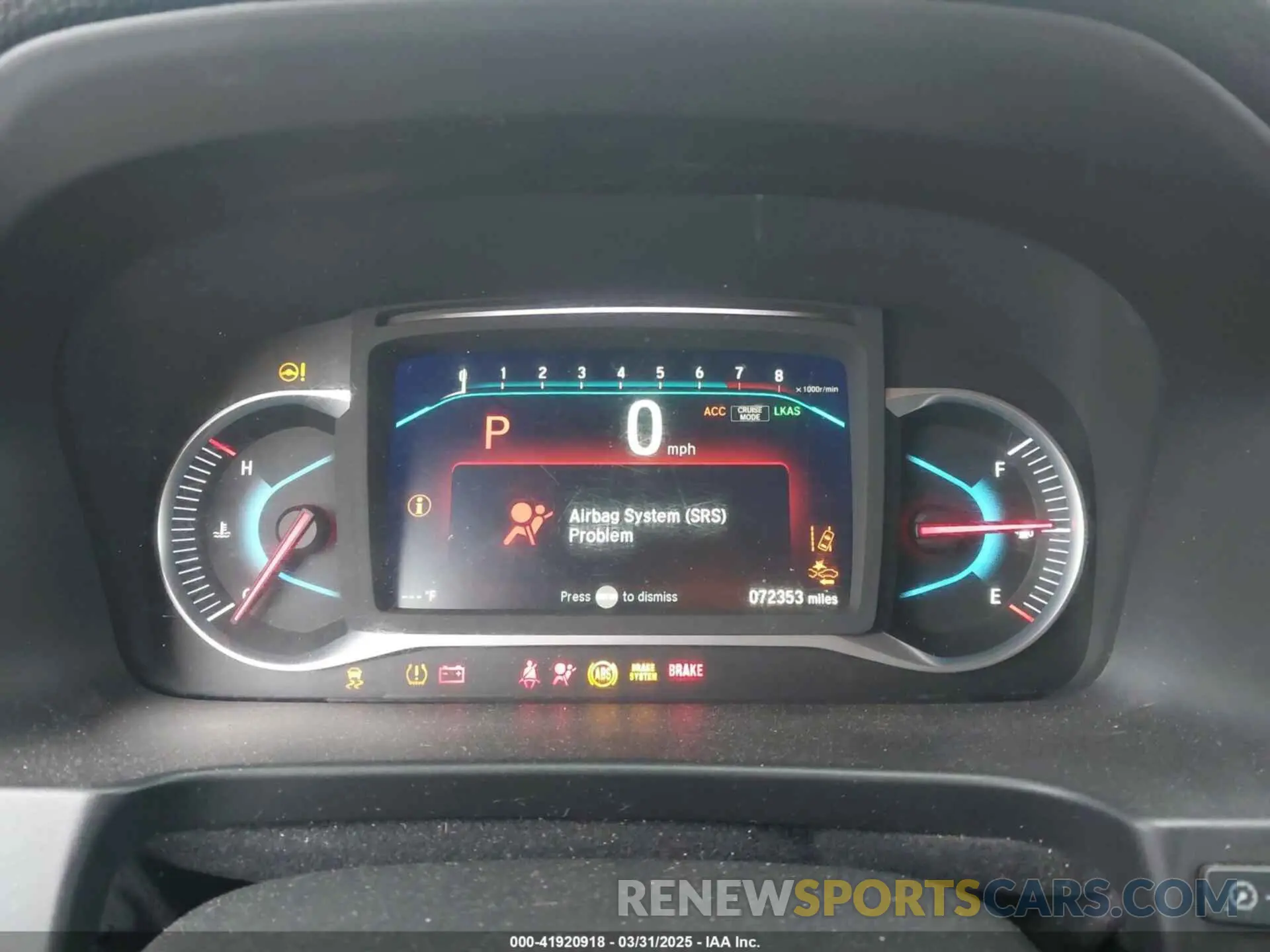 7 fotografías del automóvil dañado 5FNYF7H58MB008459 HONDA PASSPORT 2021
