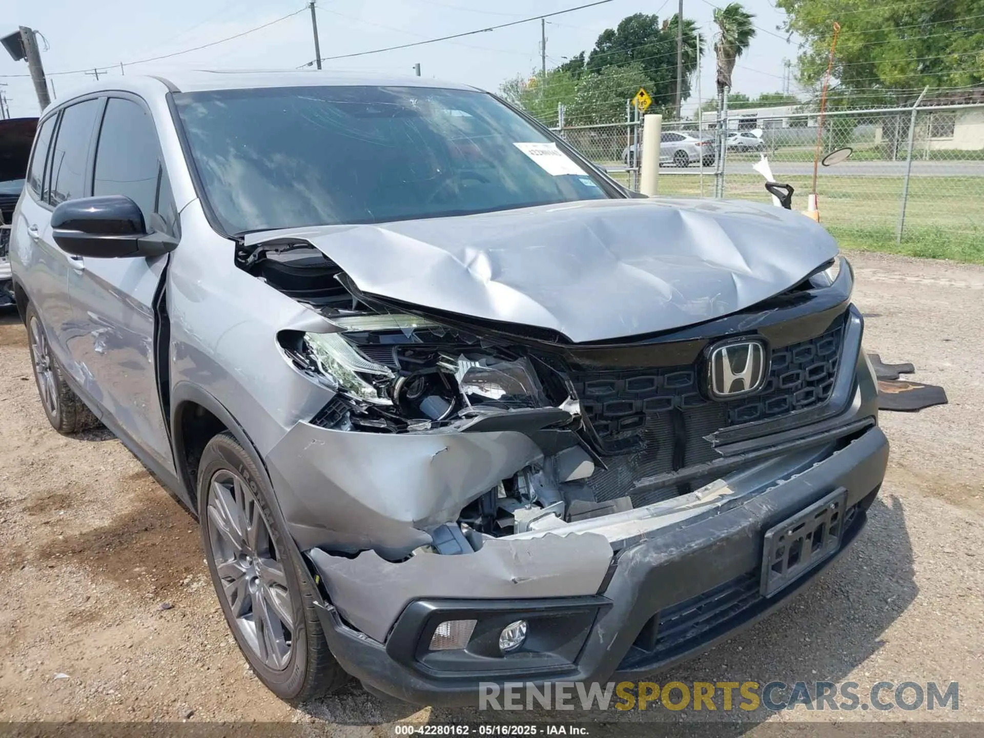 1 fotografías del automóvil dañado 5FNYF7H59MB007174 HONDA PASSPORT 2021