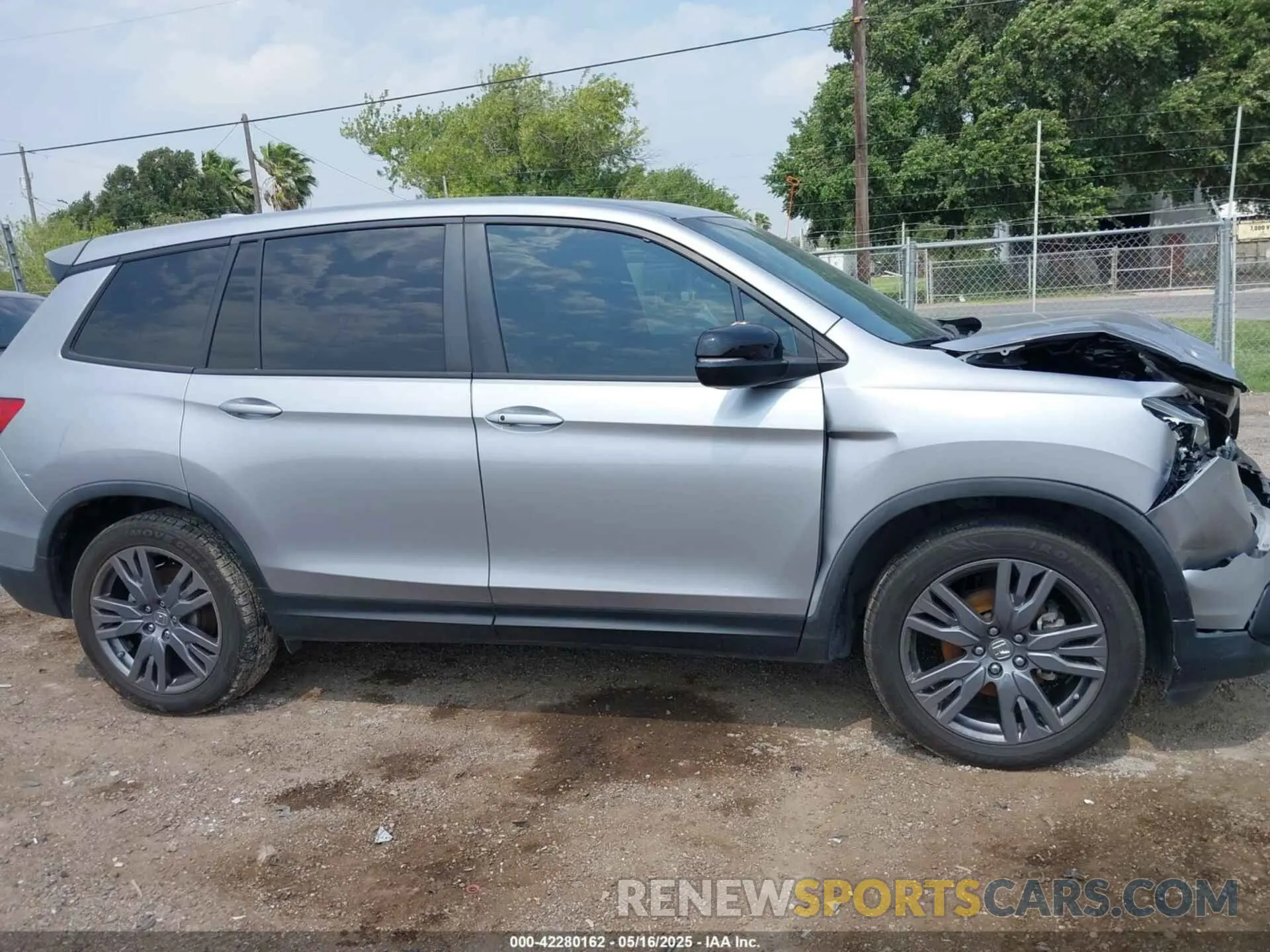 13 fotografías del automóvil dañado 5FNYF7H59MB007174 HONDA PASSPORT 2021