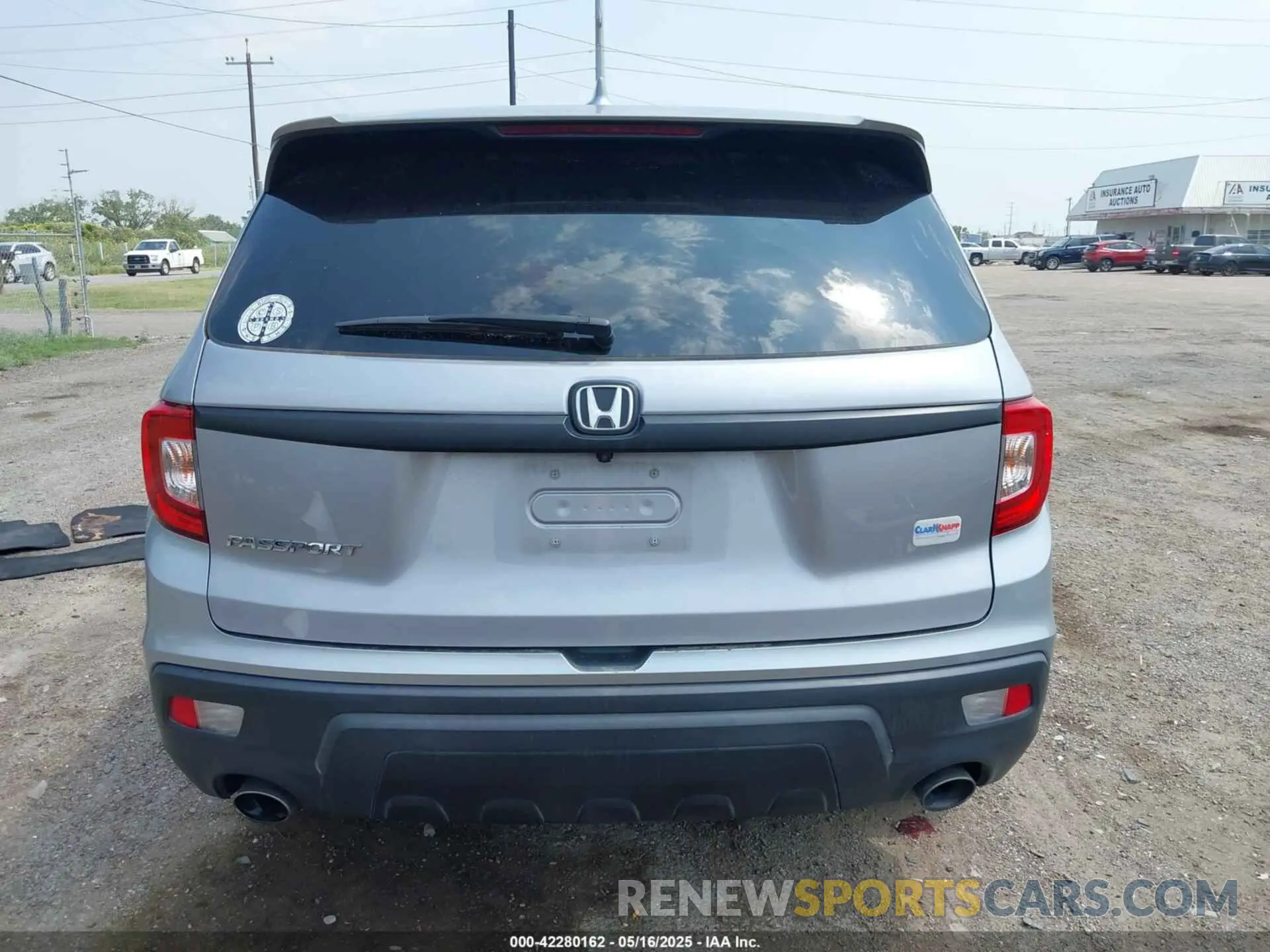 16 fotografías del automóvil dañado 5FNYF7H59MB007174 HONDA PASSPORT 2021