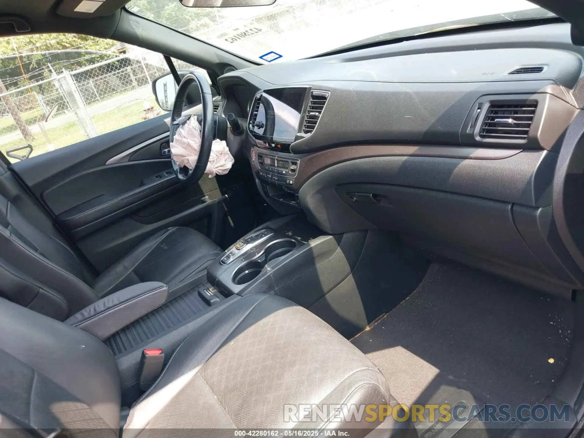 5 fotografías del automóvil dañado 5FNYF7H59MB007174 HONDA PASSPORT 2021