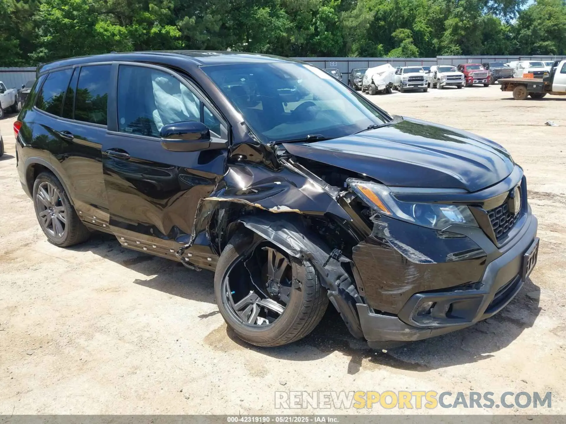 1 fotografías del automóvil dañado 5FNYF7H5XMB006986 HONDA PASSPORT 2021