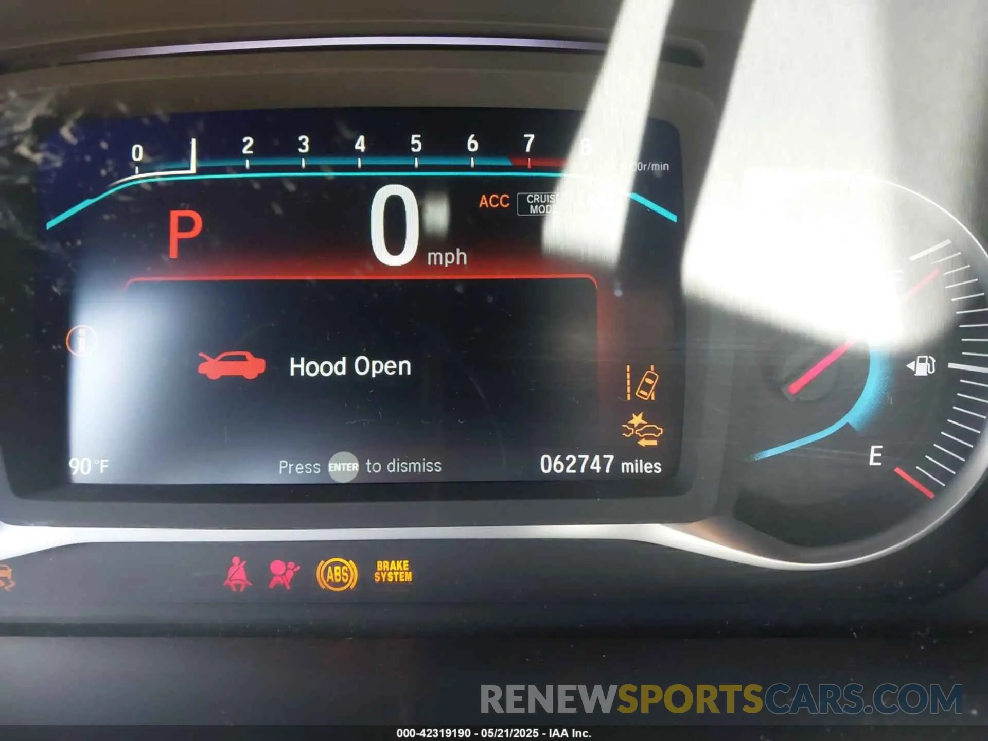 15 fotografías del automóvil dañado 5FNYF7H5XMB006986 HONDA PASSPORT 2021