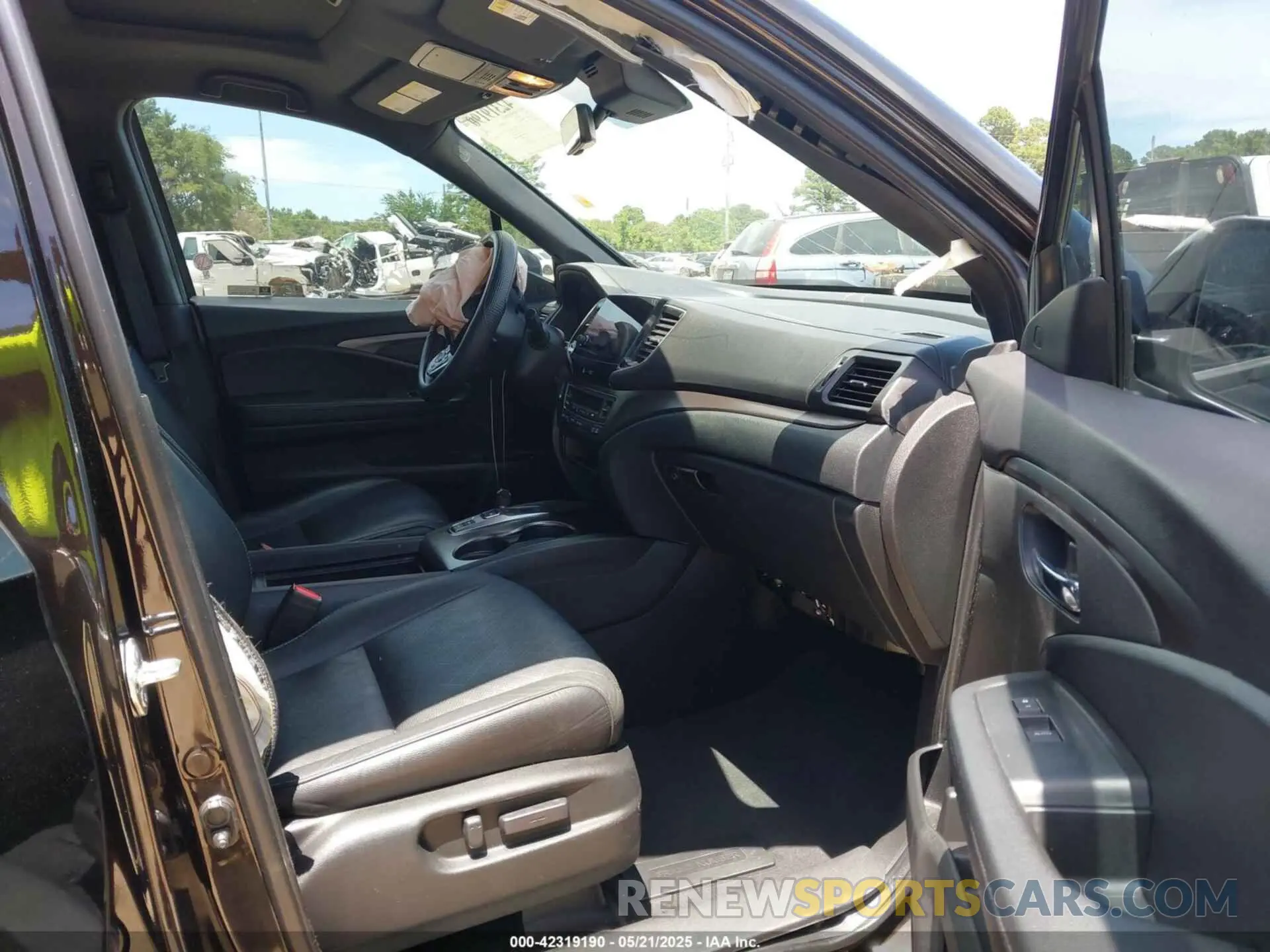 5 fotografías del automóvil dañado 5FNYF7H5XMB006986 HONDA PASSPORT 2021
