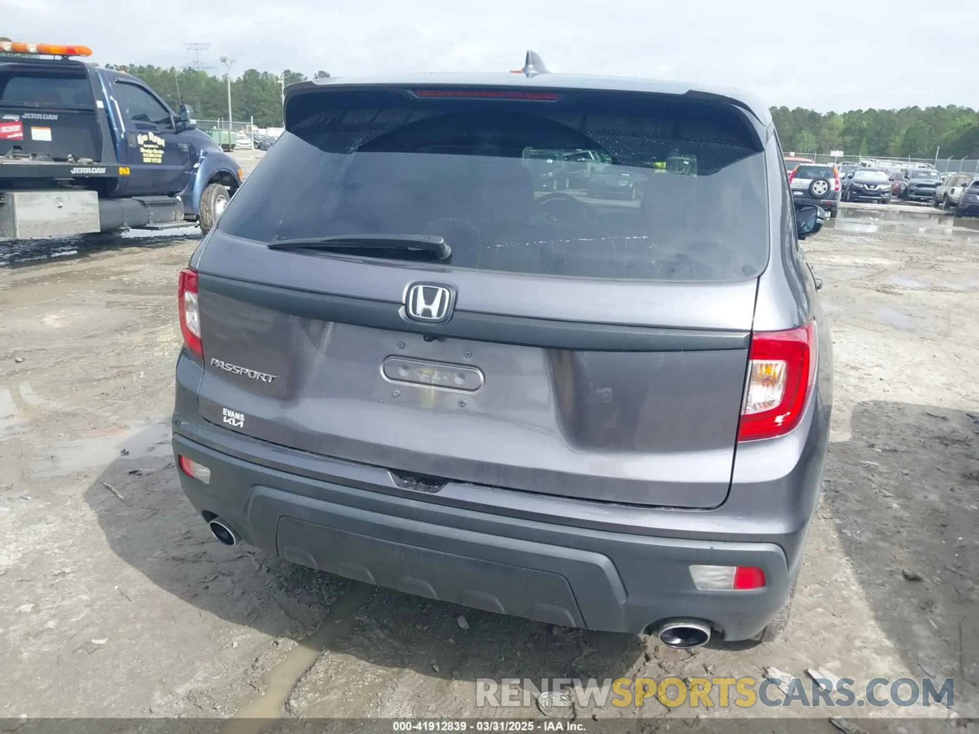 16 fotografías del automóvil dañado 5FNYF7H5XMB015350 HONDA PASSPORT 2021