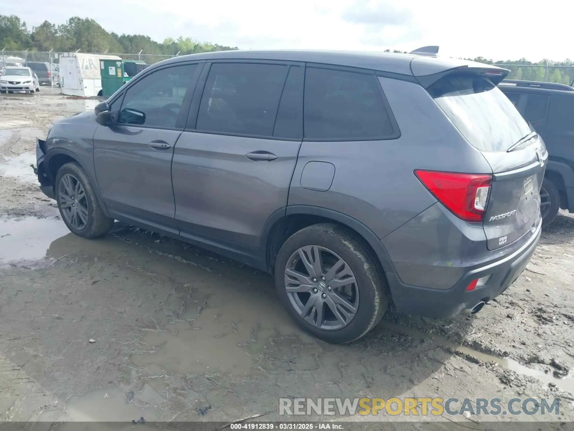 3 fotografías del automóvil dañado 5FNYF7H5XMB015350 HONDA PASSPORT 2021