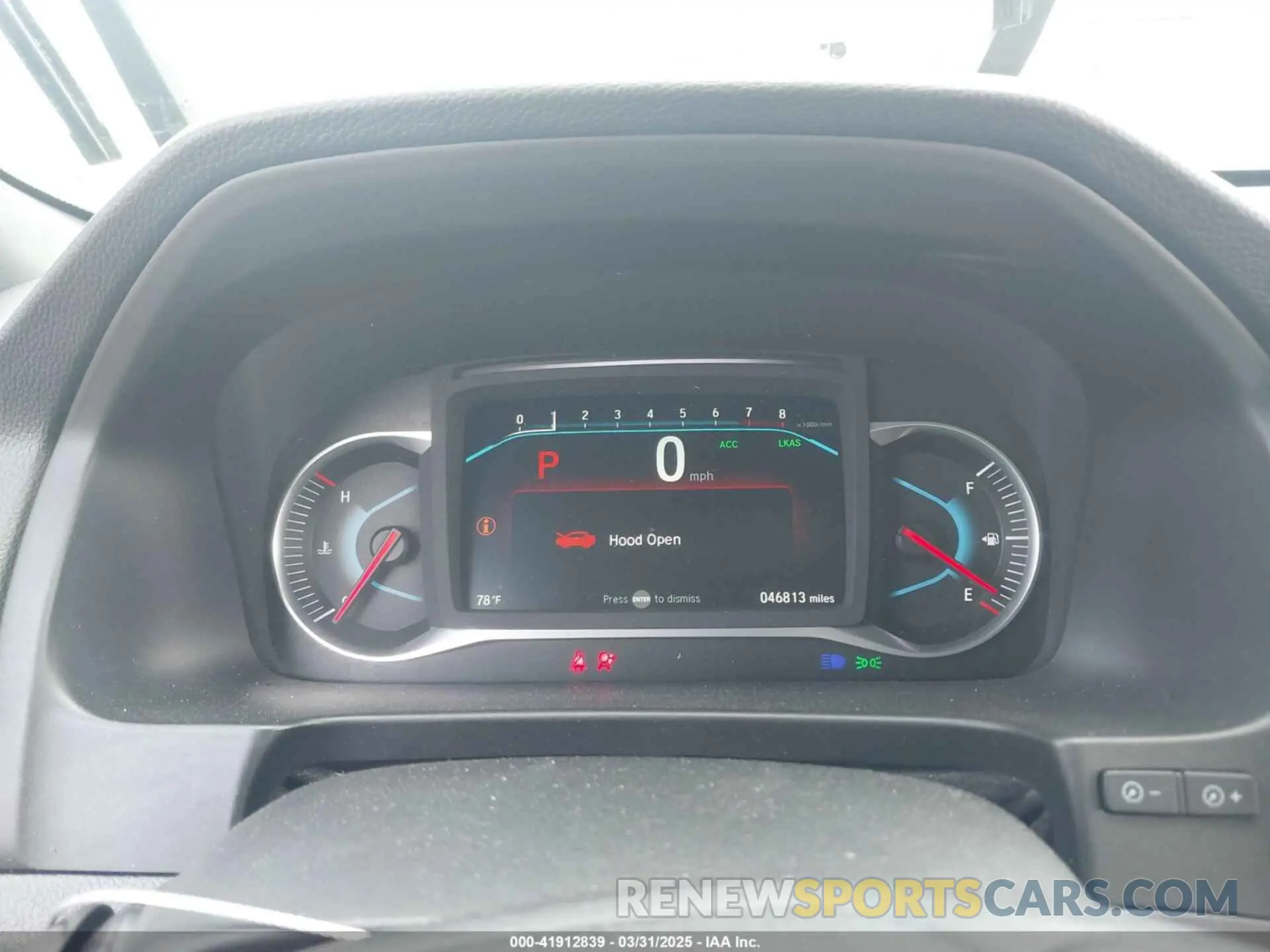 7 fotografías del automóvil dañado 5FNYF7H5XMB015350 HONDA PASSPORT 2021