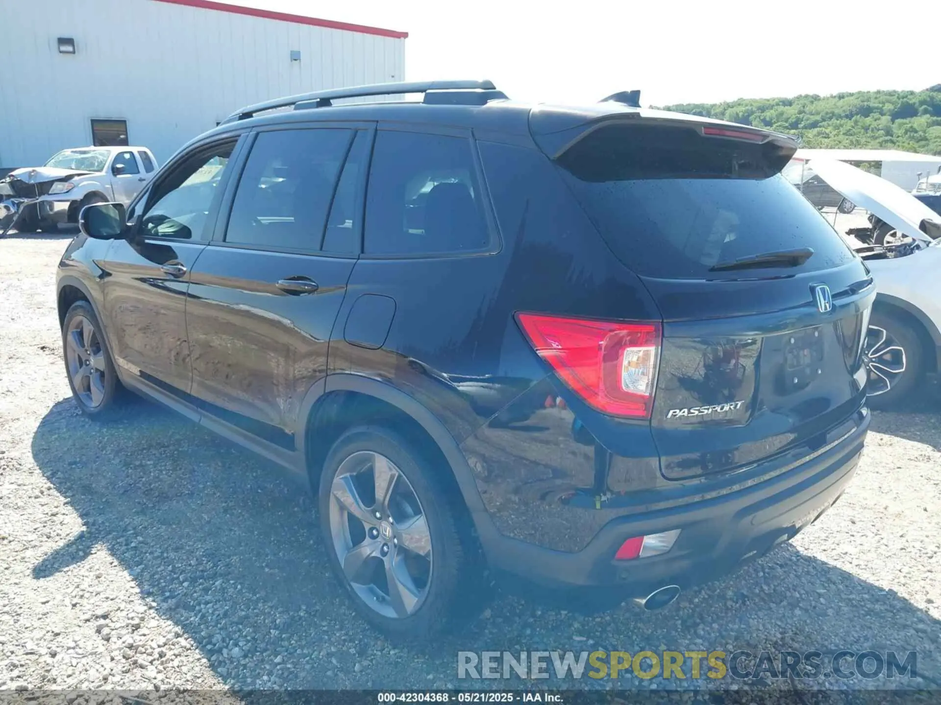 3 fotografías del automóvil dañado 5FNYF7H98MB007542 HONDA PASSPORT 2021