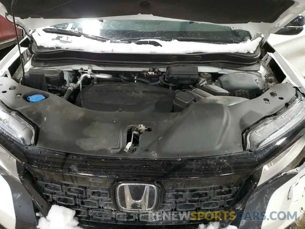12 fotografías del automóvil dañado 5FNYF8H04MB007206 HONDA PASSPORT 2021