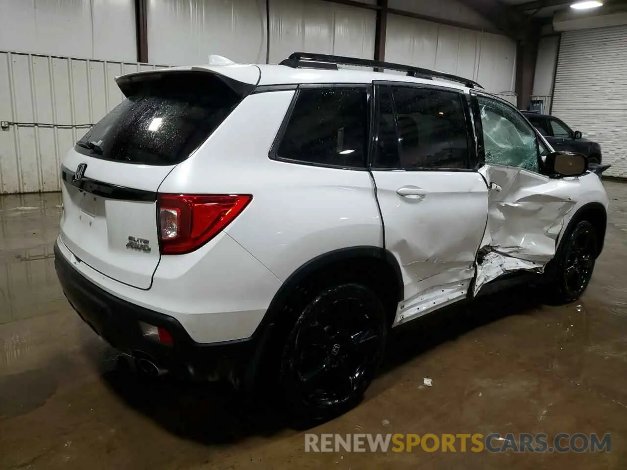 3 fotografías del automóvil dañado 5FNYF8H04MB007206 HONDA PASSPORT 2021