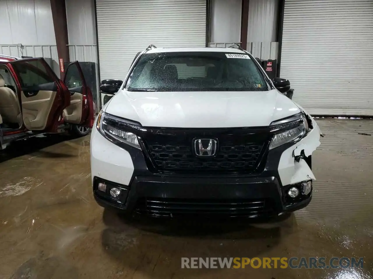 5 fotografías del automóvil dañado 5FNYF8H04MB007206 HONDA PASSPORT 2021