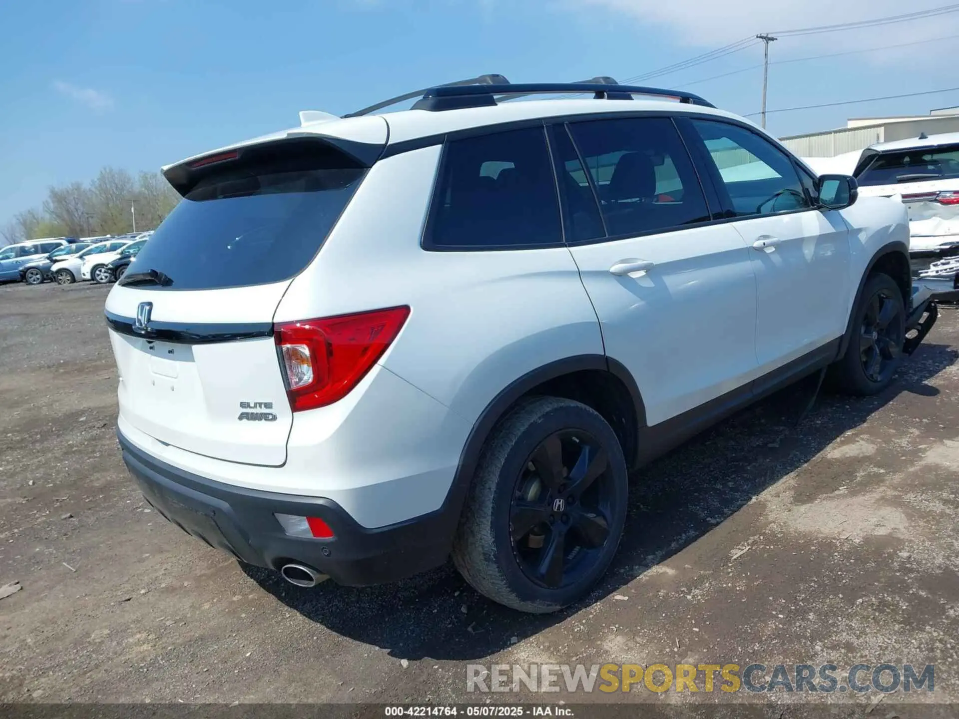 4 fotografías del automóvil dañado 5FNYF8H08MB028138 HONDA PASSPORT 2021