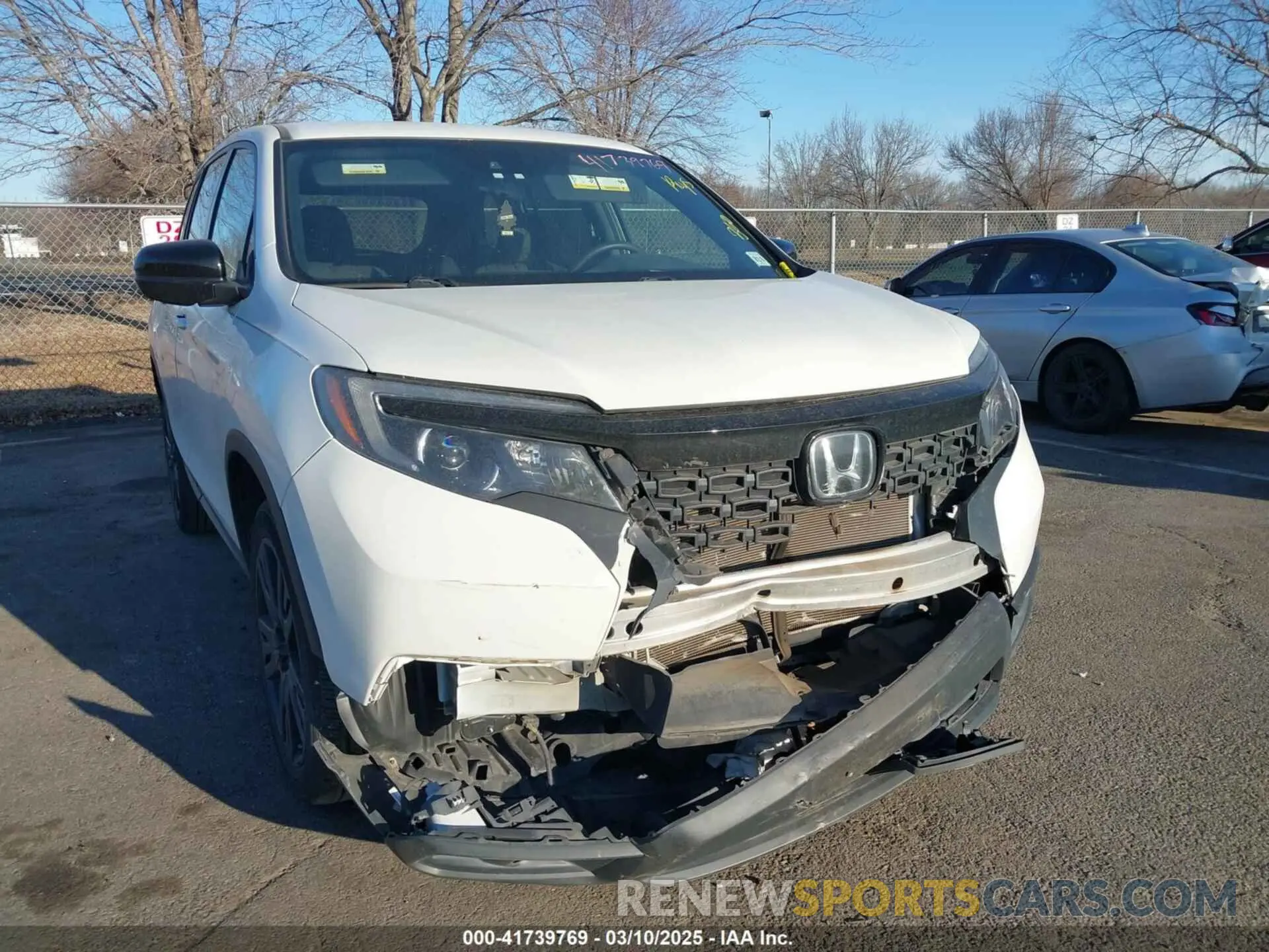 6 fotografías del automóvil dañado 5FNYF8H21MB031674 HONDA PASSPORT 2021