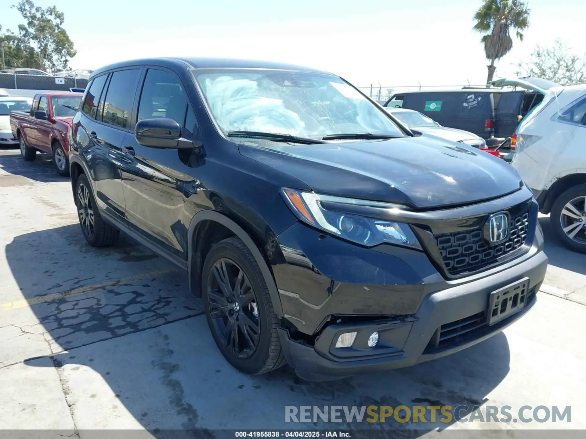 6 fotografías del automóvil dañado 5FNYF8H21MB038592 HONDA PASSPORT 2021