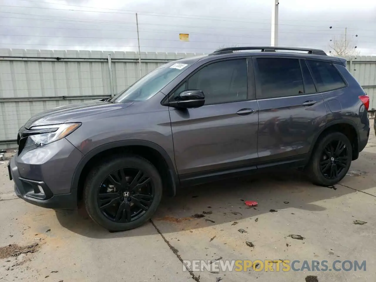 1 fotografías del automóvil dañado 5FNYF8H23MB007795 HONDA PASSPORT 2021
