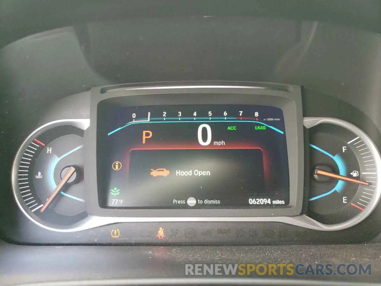 9 fotografías del automóvil dañado 5FNYF8H23MB007795 HONDA PASSPORT 2021