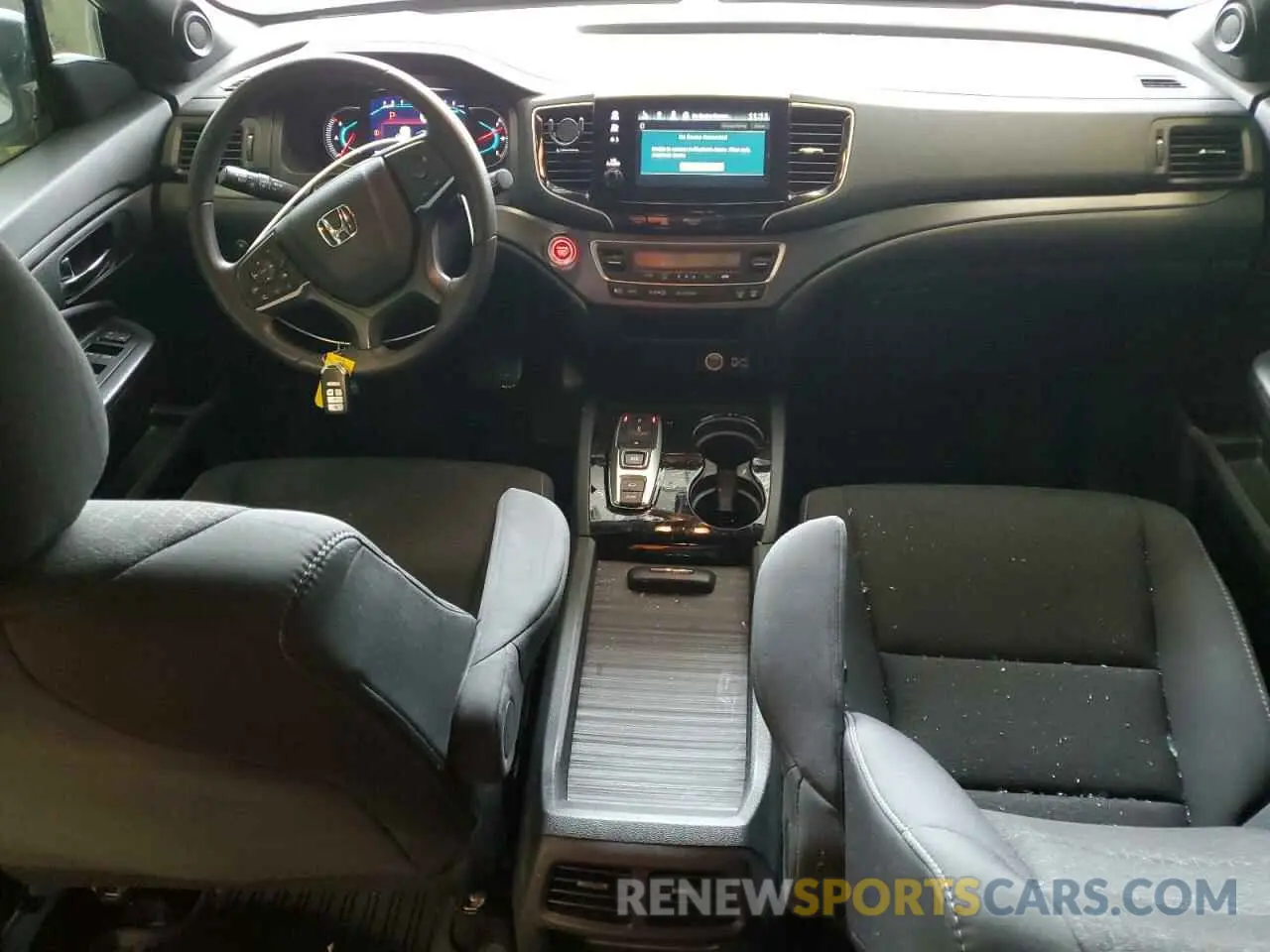 8 fotografías del automóvil dañado 5FNYF8H23MB015931 HONDA PASSPORT 2021