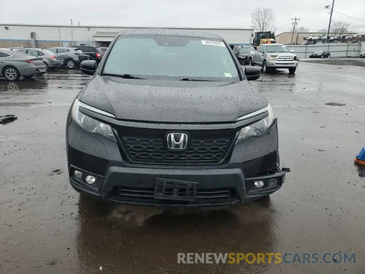 5 fotografías del automóvil dañado 5FNYF8H25MB008429 HONDA PASSPORT 2021